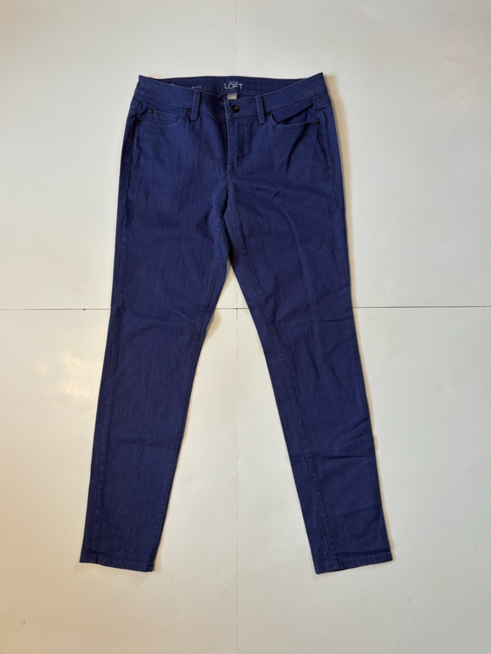 LOFT Navy Skinny Jeans for Women